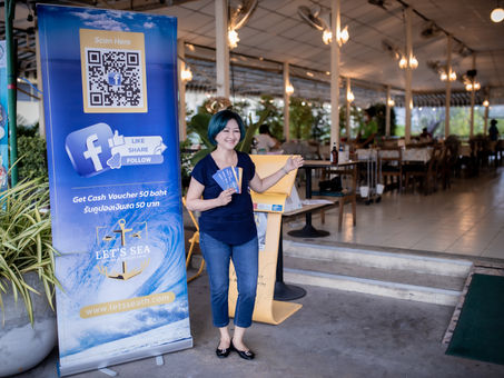 6 September 2022 ร้านอาหารสมพงศ์ซีฟู้ด x Let's Sea community จัดโปรโมชั่นแจกคูปองแทนเงินสด